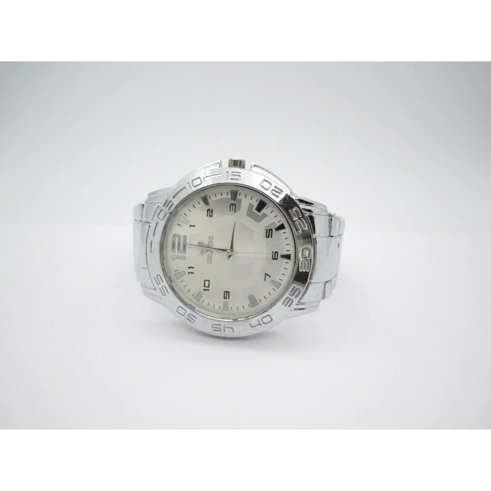 Men's Orlando Quartz Analog 42mm Dial Causal Round Watch (E270)